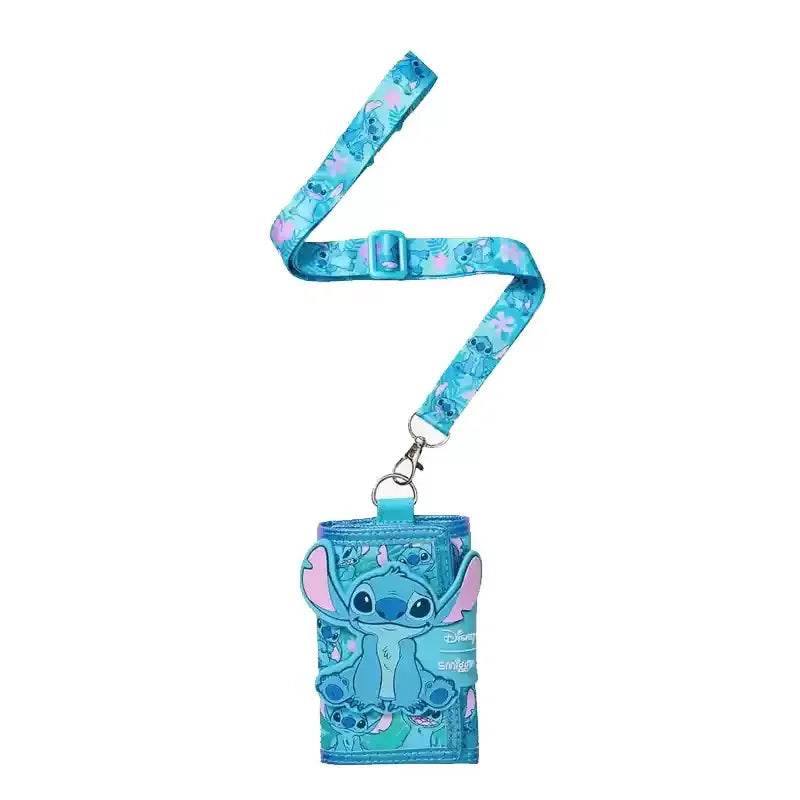 Genuine Smilgle Stitch Backpack Large Capacity For Primary And Secondary School Students Cartoon Lunch Bag Water Bottle Gifts - AIAZ