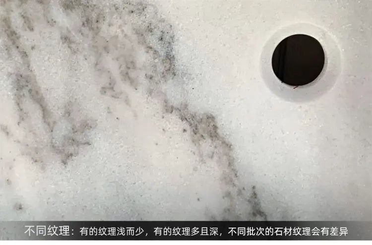 Stone platform basin Art marble washbasin Pool Bathroom Balcony Outdoor courtyard Household