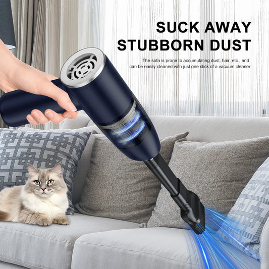 Handheld Portable Dualuse Wireless Vacuum Cleaner Household Car Mounted High-power 3500pa Suction Multifunctional Vacuum Cleaner
