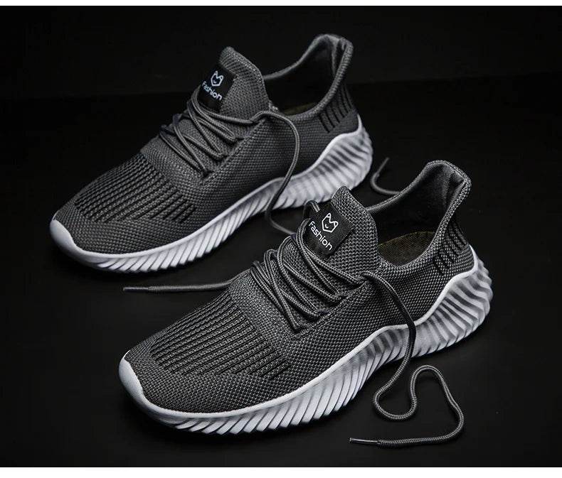 Shoes for Men Designer Men Shoes Breathable Mesh White Men's Tennis Trainers Male Casual Sneakers Zapatos Hombre Tenis Masculino - AIAZ
