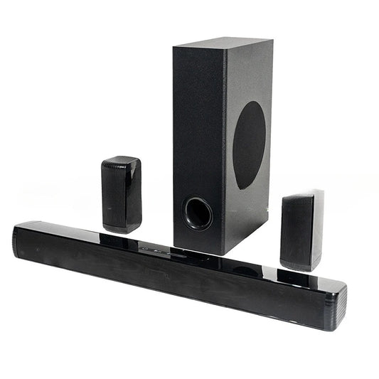 240W 5.1CH Soundbar with Subwoofer,2-in-1 Detachable Bluetooth 5.0 Soundbar for Smart TV,Home Theater Bluetooth Speakers