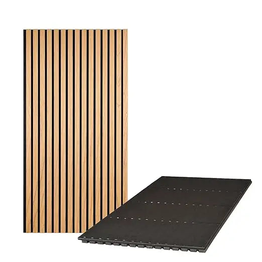 Product on E-commerce Platform Wooden Sound-absorbing Board Upgraded Wood Slat Wall Panels 60x240cm Acoustic Panel