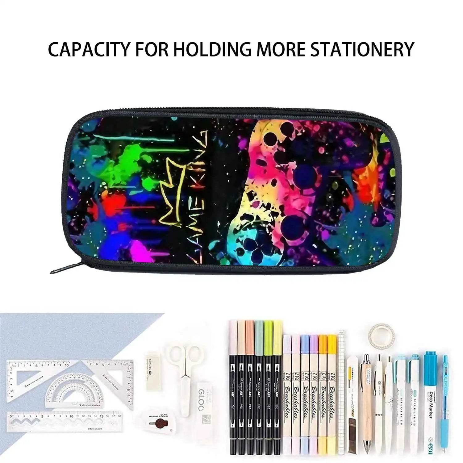 School Bags for Children Boys Game Pad Pattern Backpacks Kids Satchels Primary School Grade 1-3 Students 3 Pieces Set Backpacks - AIAZ