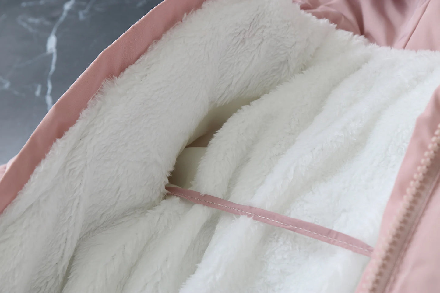 2024 New Winter Baby Rompers Thick Warm Infant Hooded Inside Fleece Jumpsuit Newborn Boy Girl Overalls Toddler Clothing Set