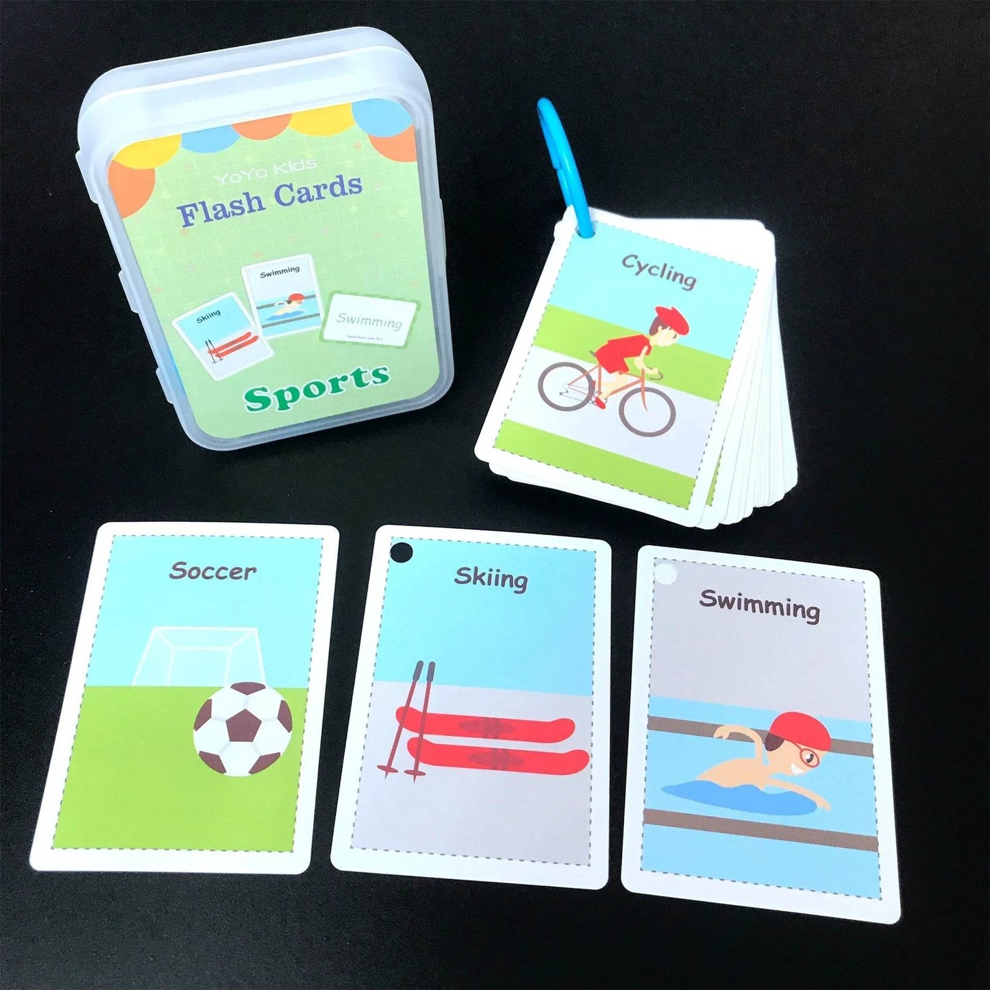 Kids English Words Learning Flashcards Reading Enlightenment Cards Home School Educational Toys Montessori Teacher Teaching Aids - AIAZ