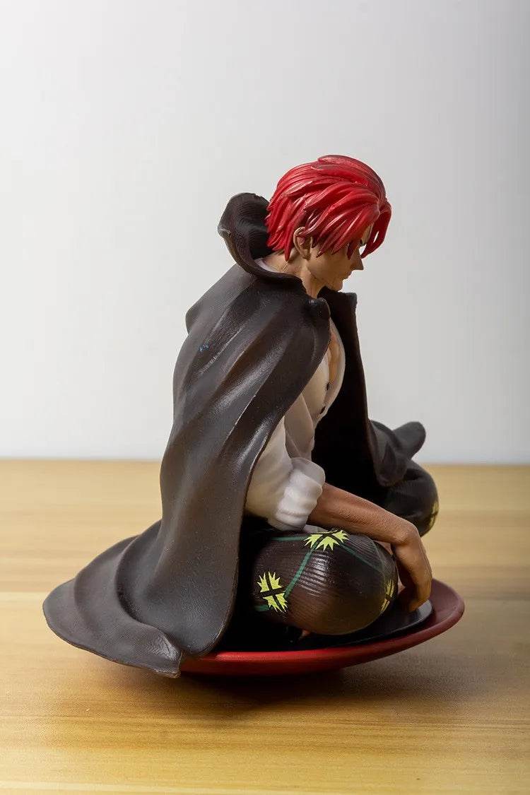 17cm One Piece Shanks Anime Figures Film Red Yonko Red Hair Shanks Action Figure PVC Statue Figurine Model Decoration Doll Toys - AIAZ