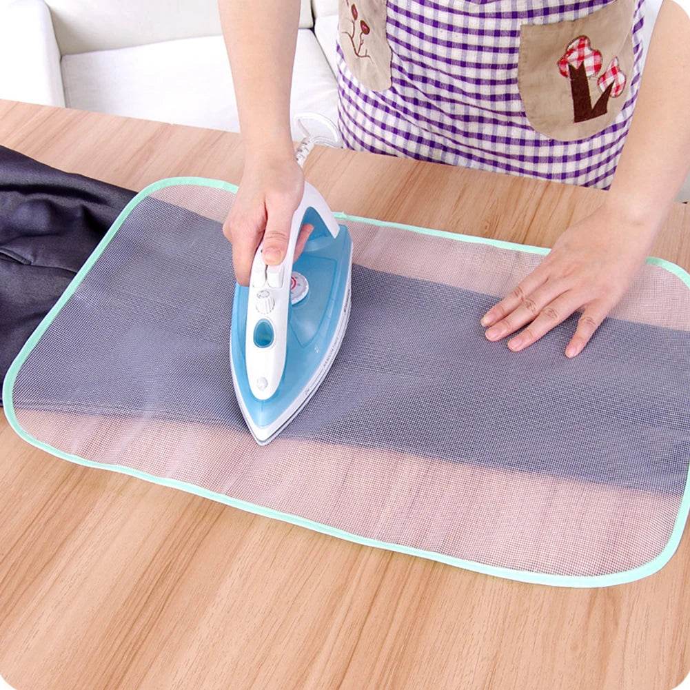 2Pcs Ironing Board Covers Ironing Cloth Protect Garment Iron Clothes Heat Resistant Ironing Protective Insulation Pad - AIAZ
