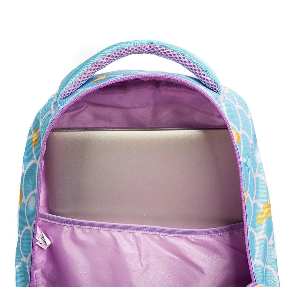Drop Shipping Backpack Set for Teenagers Waterproof School Bags for Girls Backpack Mermaid Cartoon Bag Kids School Bags Supplies - AIAZ