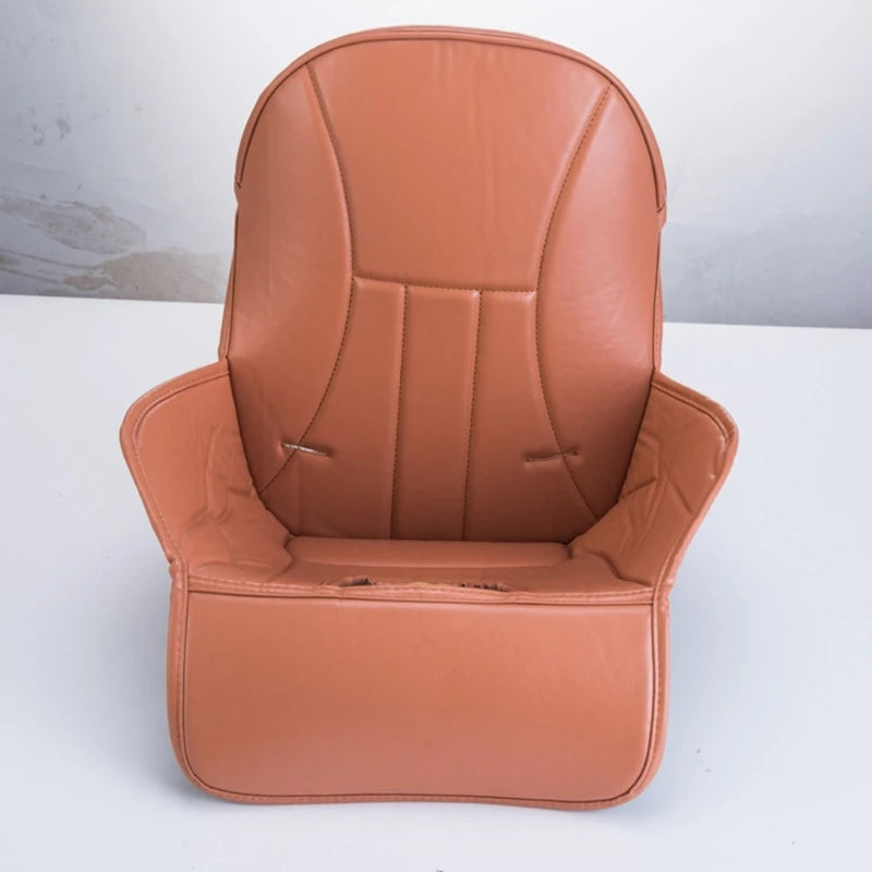 Baby Highchair Seat Cushion Thicken PU Leather Sponge Children Dinning Chair Booster Cushion Pad