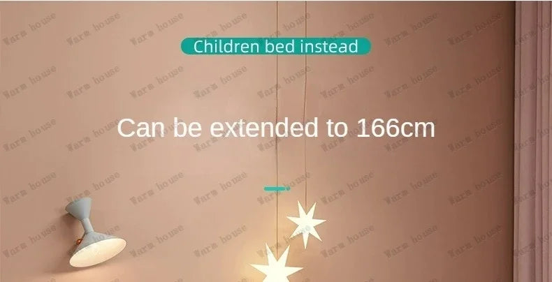 Solid wood spliced crib Multifunctional European style children's bed Movable newborn cradle large bed Baby Rest Chair