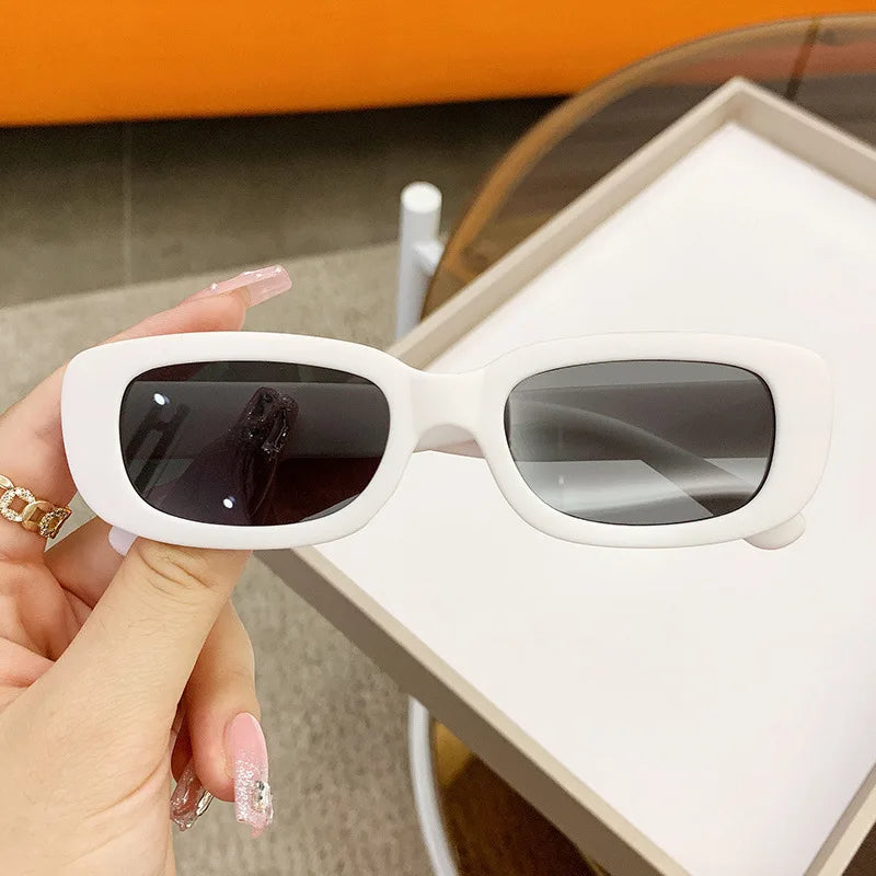 Children Cute Vintage Frosted Rectangle Sunglasses Outdoor Girls Boys Sweet Sun glasses Protection Classic Kids eyewear UV400