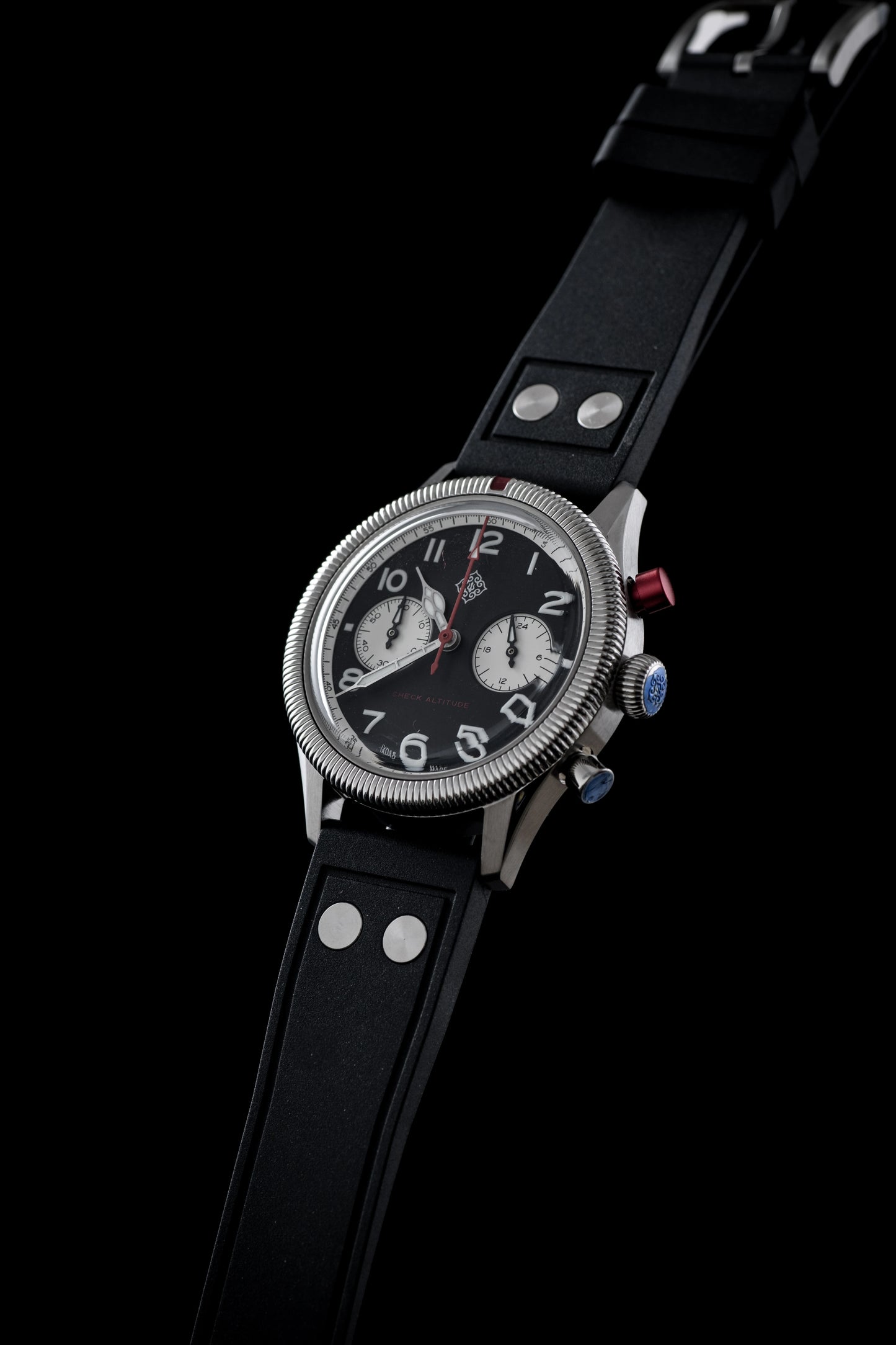 2025 New IXDAO 39mm Pilot Men Quartz Watches Peregrine Falcon Series VK64 Sapphire Stainless Steel Sports Chronograph 10Bar C3