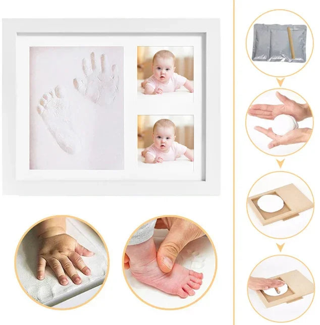 Baby Hands And Footprints Clay Photo Frame Create Lasting Memories With This Baby Hand and Footprints Kit Gifts for Boys Girls