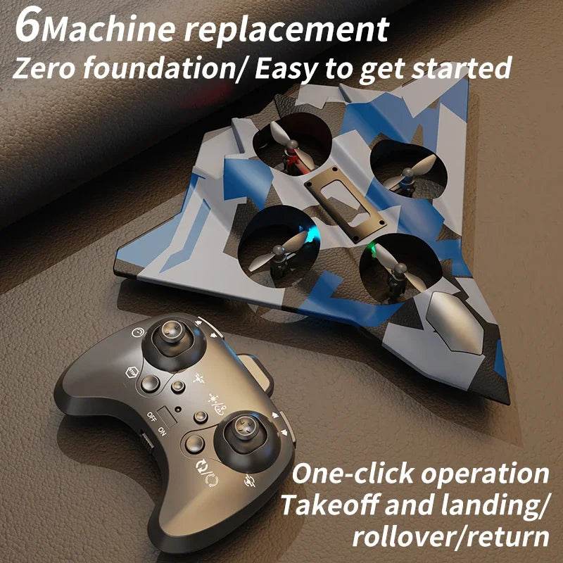 RC Aircraft EPP Foam Stunt Glider Electric Fighter Remote Control Airplane Fall Resistant Plane Toys for Boys Kids CZ01 CZ63 - AIAZ