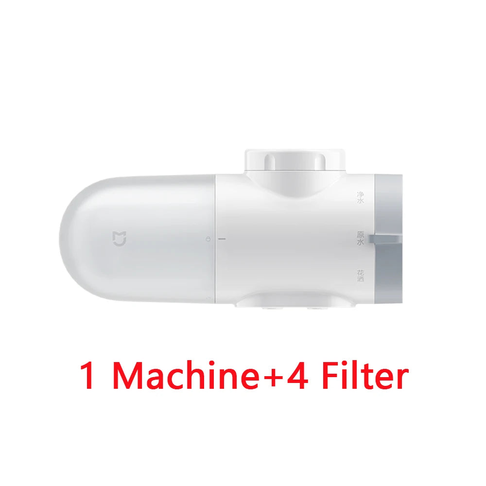 2024 New XIAOMI Mijia Faucet Water Purifier 2 Household Kitchen Tap Visible Water Filter Activated Carbon Percolator System