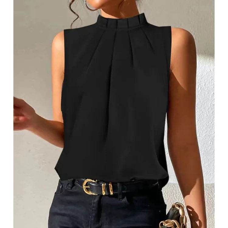 Sexy Off Shoulder Shirt Women Black Office Ladies Tops And Blouses 2024 Summer Casual Short Sleeve Top Femme Woman Shirts Blouse - AIAZ