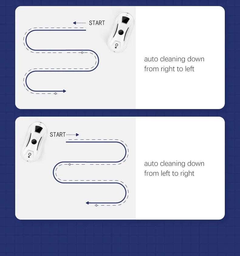 Window Cleaning Robot Window Washer Robot Home Appliance Vacuum Cleaner Window Cleaner Electric Glass With Remote Control