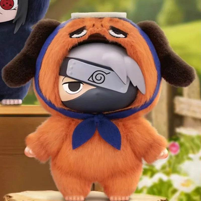 Original BANDAI Eaki Naruto Uzumaki Naruto Blind Box Shippuden Beast Party Series Plush Doll Anime Characters Are Cute Toys Gift - AIAZ