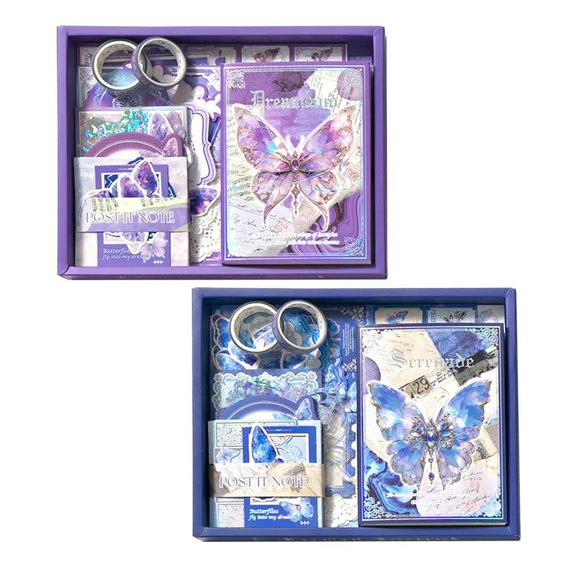 165 Pcs Vintage Handbook Gift Boxes, School Student Reward Small Gifts, Children's Gifts, Scrapbooking Supplies, Stationery Set - AIAZ