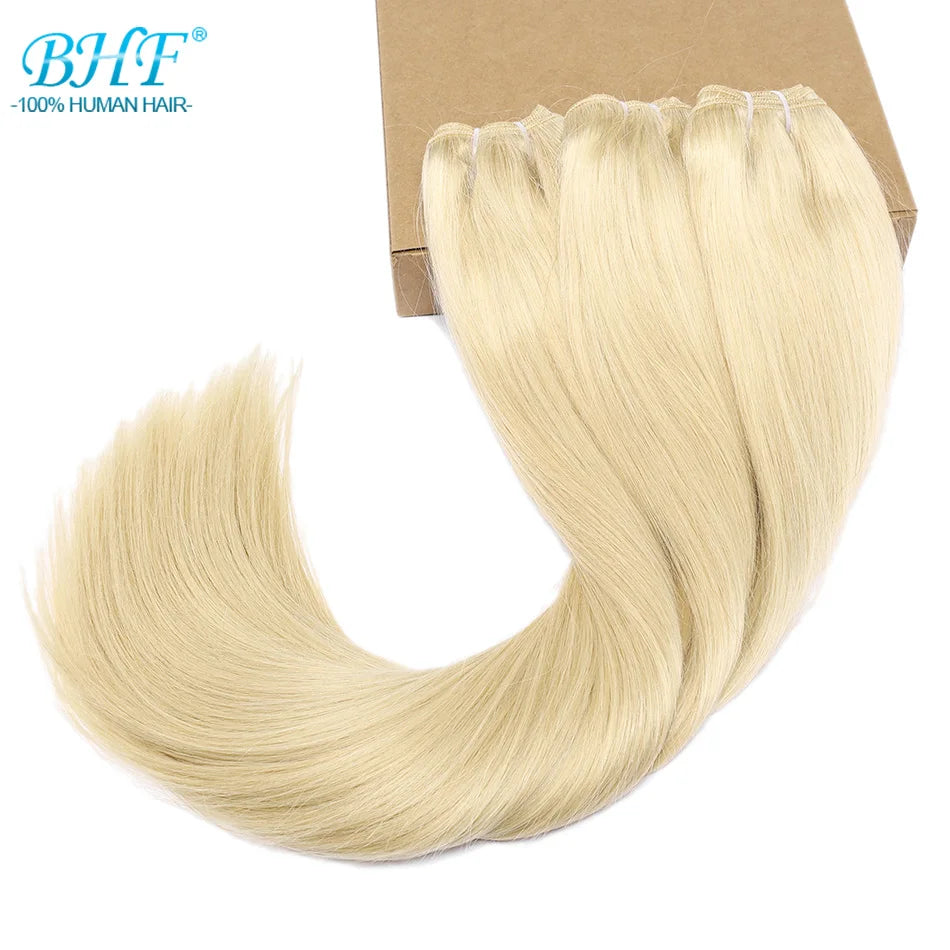 Russian Human Hair Bundles Weft 100% Remy Human Hair Weaves 100G /50G Hair Weaving Braiding Natural Straight Hair