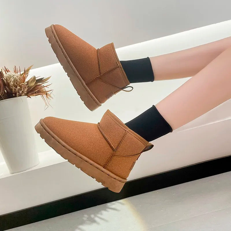 New 2025 Women Winter Ultra Mini Boot Designer Australian Platform Boots for Leather Warm Ankle Fur Booties Luxury Boots