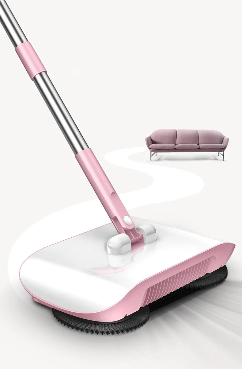 Manufacturer Hand Push Sweeping Robot Household Broom Dustpan Set Household Cleaning All-In-One Machine Lazy