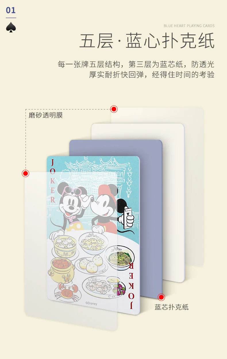 Disney Stitch Poker Lots-o'-Huggin' Bear Playing Cards Playing Cards Poker Indoor Family Entertainment Board Games - AIAZ
