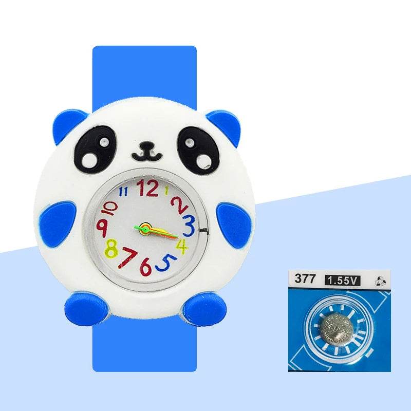 Baby Birthday Gift Children Toys Watches Cartoon Animal Dial Bracelet Kids Watches for Boy Girl 2-15 Years Old Child Clock - AIAZ