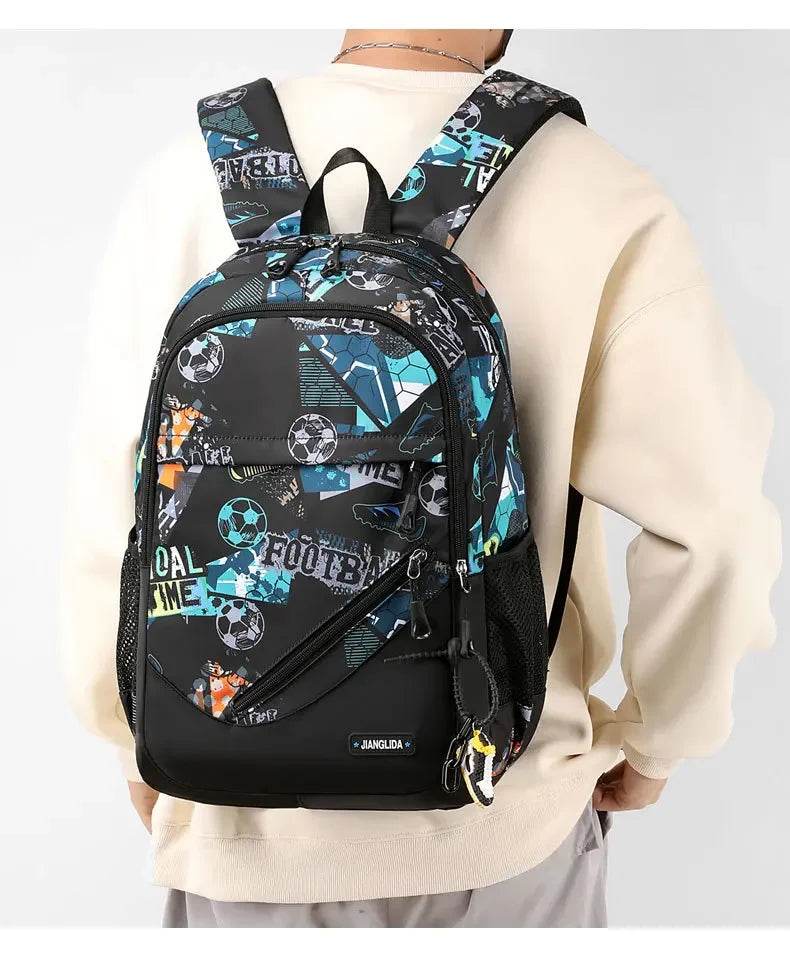 2024 Waterproof Children school Backpack School Bags Boys kids Schoolbag primary School backpack Kids Book Bag mochila1-6 garde - AIAZ