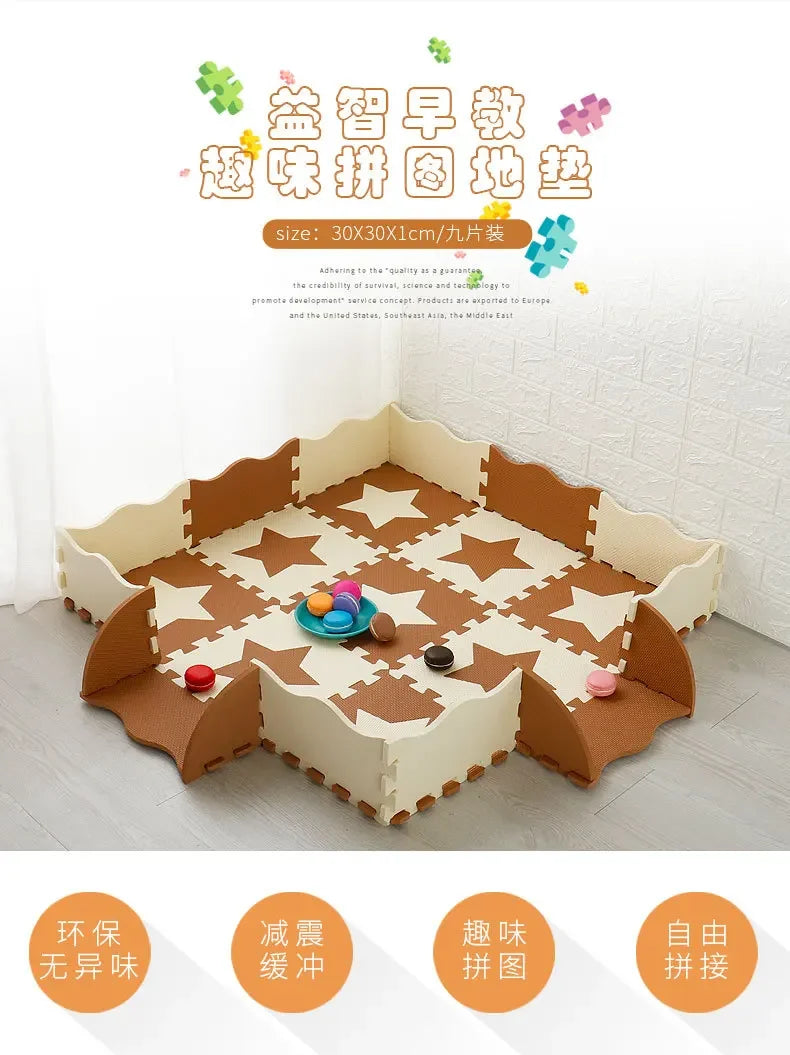 Animal Pattern Baby Play Mat Puzzle Toys For Kids Children EVA Foam Yoga Crawling Mats Floor Tapete Room Decor Baby Child Gifts