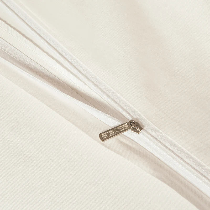 Sliver Gold Luxury Silk Satin Jacquard duvet cover bedding set queen king size Embroidery bed set bed sheet/Fitted sheet set