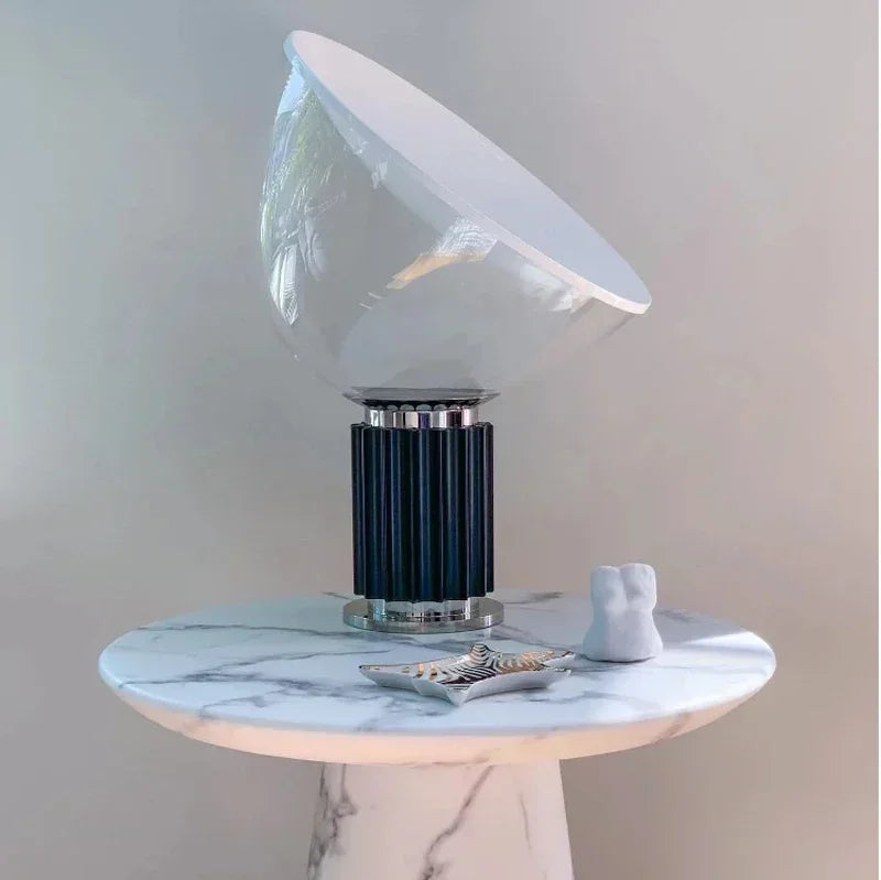 Modern Classic LED Table Light Italian Design Glass Desk Reading Lamps Bedroom Living Room Home Decor Lighting Fixtures