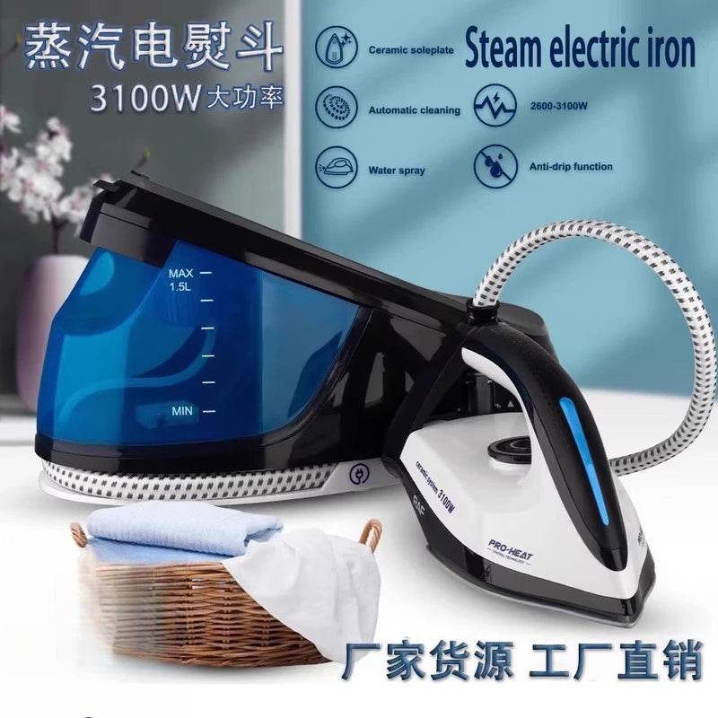 3100w Steam iron Pressure Steam Iron Hanging Bottle Type Garment Curtain Hanging Iron - AIAZ
