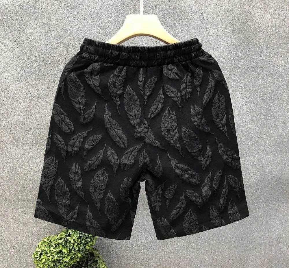 Men's Shorts Beach White Male Short Pants Baggy Printed New in Pant 2025 Fashion Designer Streetwear Dry Fit Summer Elastic Thin - AIAZ