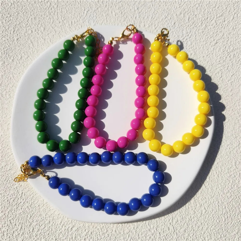 Dogs Necklace Extension Chain Design Pet Collar Fashion Dogs Faux Pearls Necklace Loop DIY Cat Dog Grooming Accessory