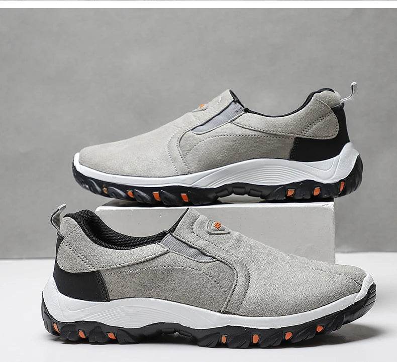 Men Shoes Comfortable Casual Shoes for Men Walking Sneakers Slip On Loafers Men Lightweight Moccasin Male Footwear - AIAZ