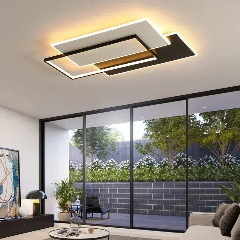 Modern LED Ceiling Lamps Simplicity for Living Room Decor Bedroom Lights Nordic Kitchen Home Decor Indoor Lighting Fixture