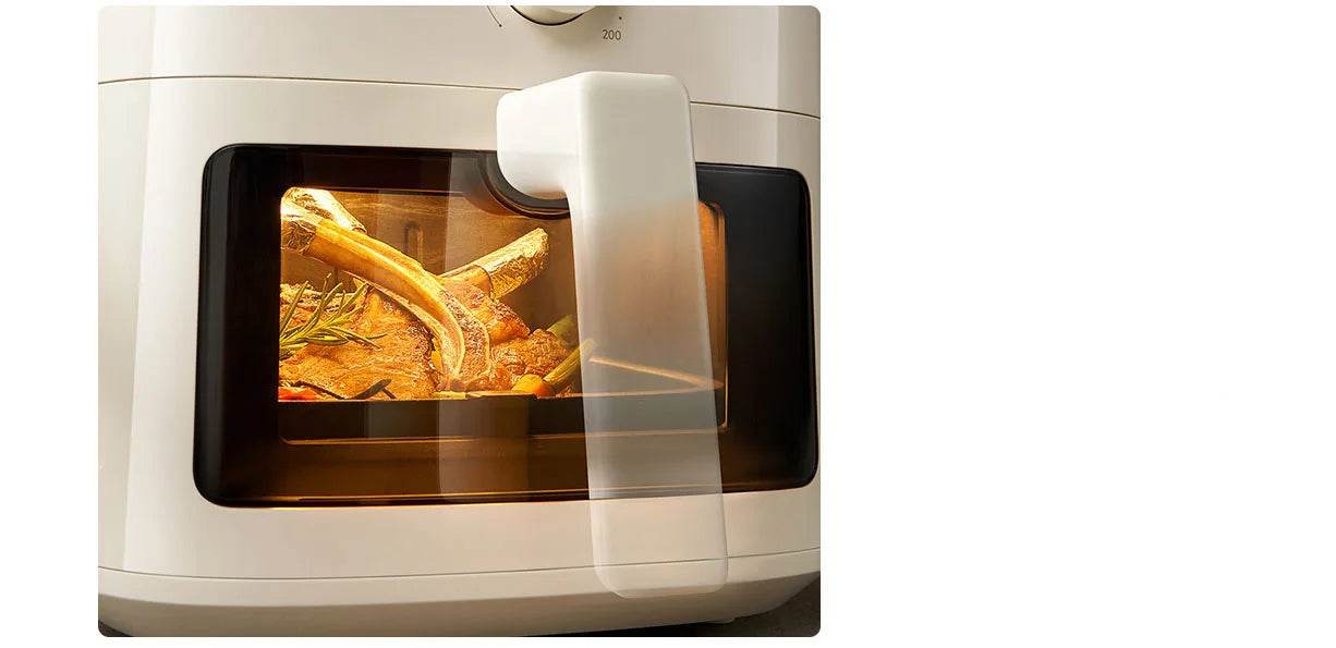 New Xiaomi Mijia Air Fryer N1 5L Household Low Oil And Light Fat No Flipping Required Smokeless Kitchen Electric Hot Fryer Oven - AIAZ