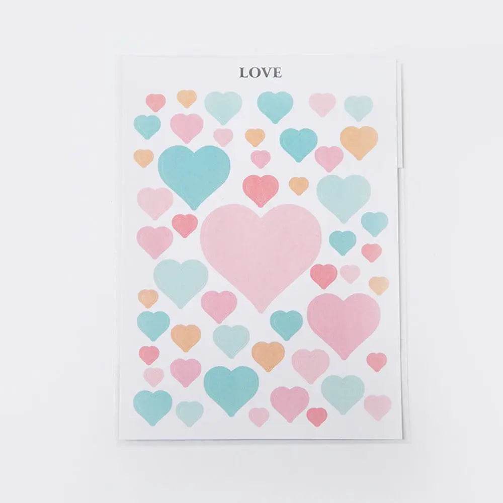 School Supplies Planner Album Self-adhesive Decorative Decals Label Stickers Stationery Stickers Diary Scrapbooking Stickers - AIAZ