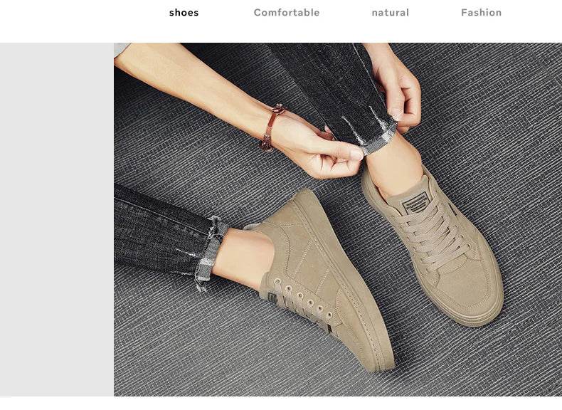 Men's Shoes 2025 New Spring Work Safety Shoes, Anti-slip, Wear-resistant, Versatile Casual Sports Work Shoes, Men's Board Shoes - AIAZ