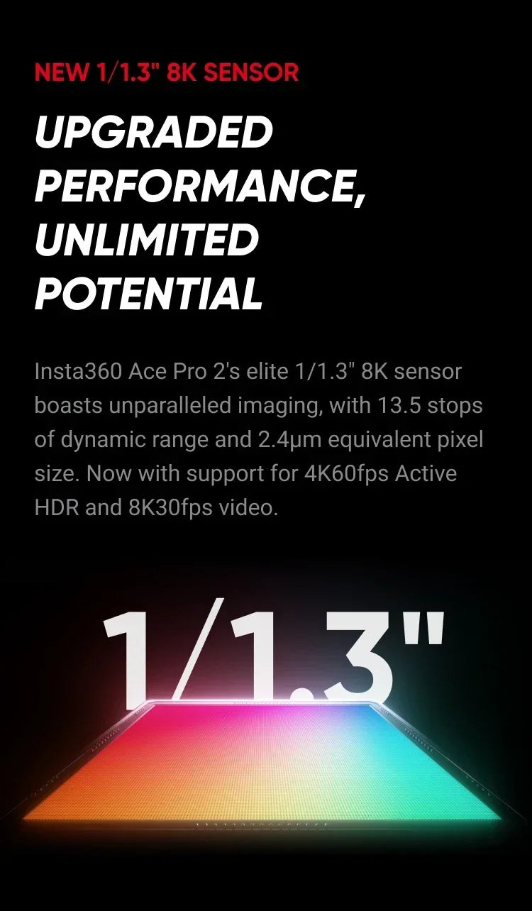 Original Insta360 Ace Pro 2 8K AI Powered Action Cam - Dual Battery Standard Bundle 360 derece aksiyon kamera  4k camera  go pro