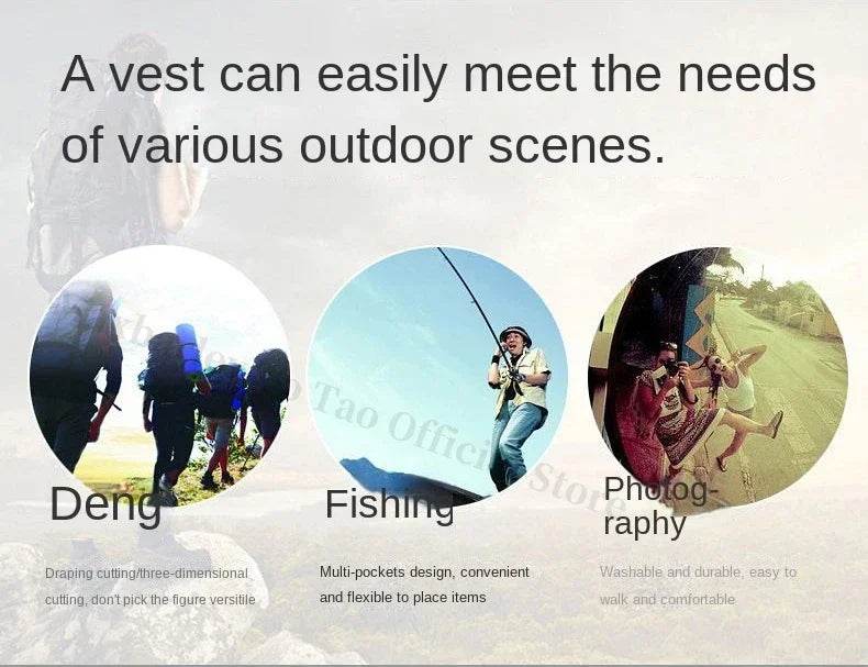 Sleeveless Jacket Vest Men 2025 Summer Cargo Climbing Hunting Waistcoat Club Photographer Fishing Vests Camping Working Clothes - AIAZ