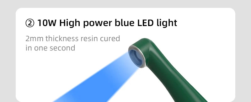 VVDental LED Curing  Light Machine  Photopolymer Dental Curing LampWireless Charging Base 3200mw/cm²  1S Curing Resins lv6