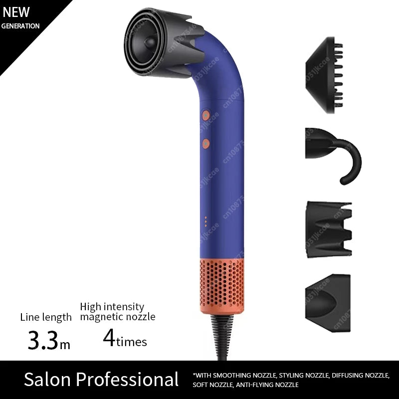 Professional Super Hair Dryer Personal Hair Care Styling Negative ion Salon Tool Constant Anion Electric Leafless Hair Dryers