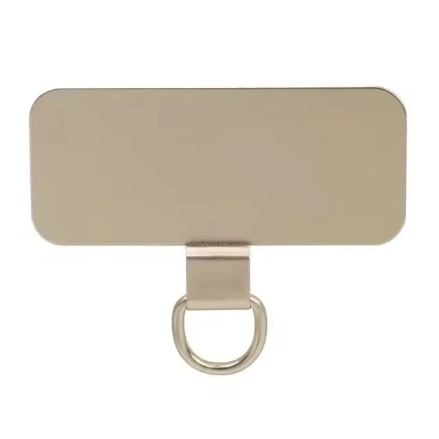 1/4pcs Universal Metal Phone Lanyard Gasket Patch Durable Ultra Thin Mobile Phone Sling Rope Card Clip Strap Hang Cord Tab