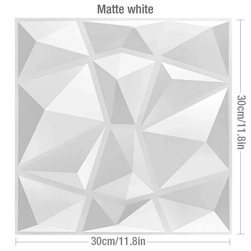 30x30cm 3D three-dimensional wall sticker decorative living room wallpaper mural waterproof 3d wall panel mold bathroom kitchen