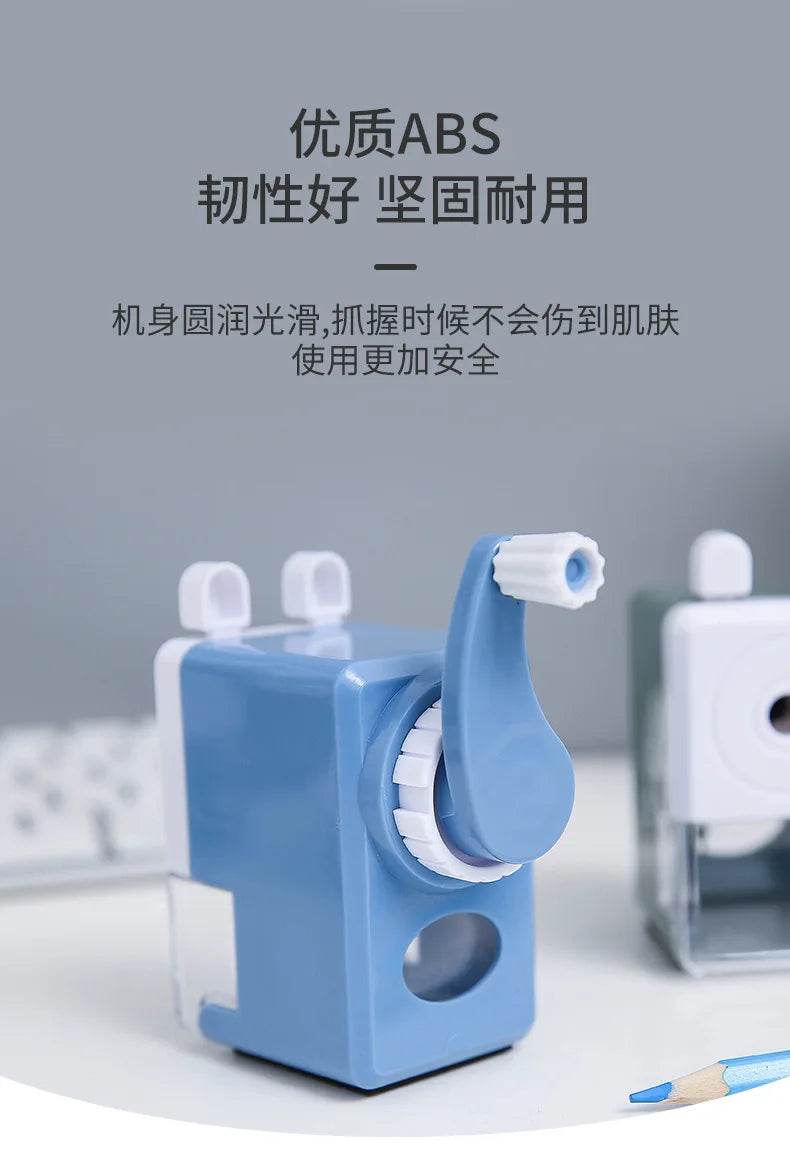 Students Use Back to School Supplies Stationery Bar Pencil Sharpener Simple and Portable Useful Kawaii Sharpeners Pencils Office - AIAZ