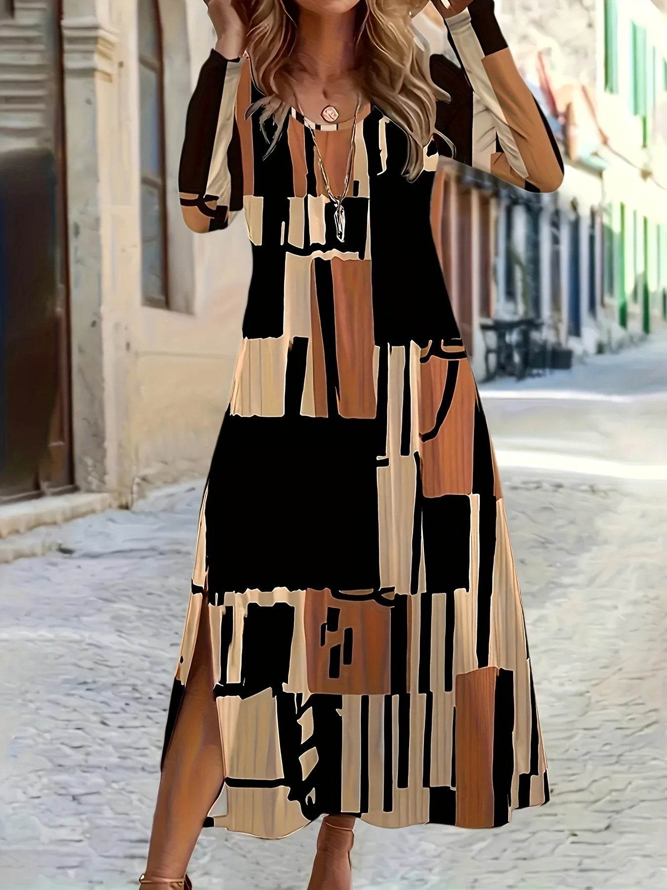 Fashion Elegant Women Dress Loose Casual Dress Women Dress New Temperament - AIAZ