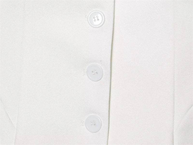 Women's Vest New Summer 2025 Solid Color Sleeveless Blend Vest Sexy V-neck Design Casual and Versatile Personality Fashion - AIAZ