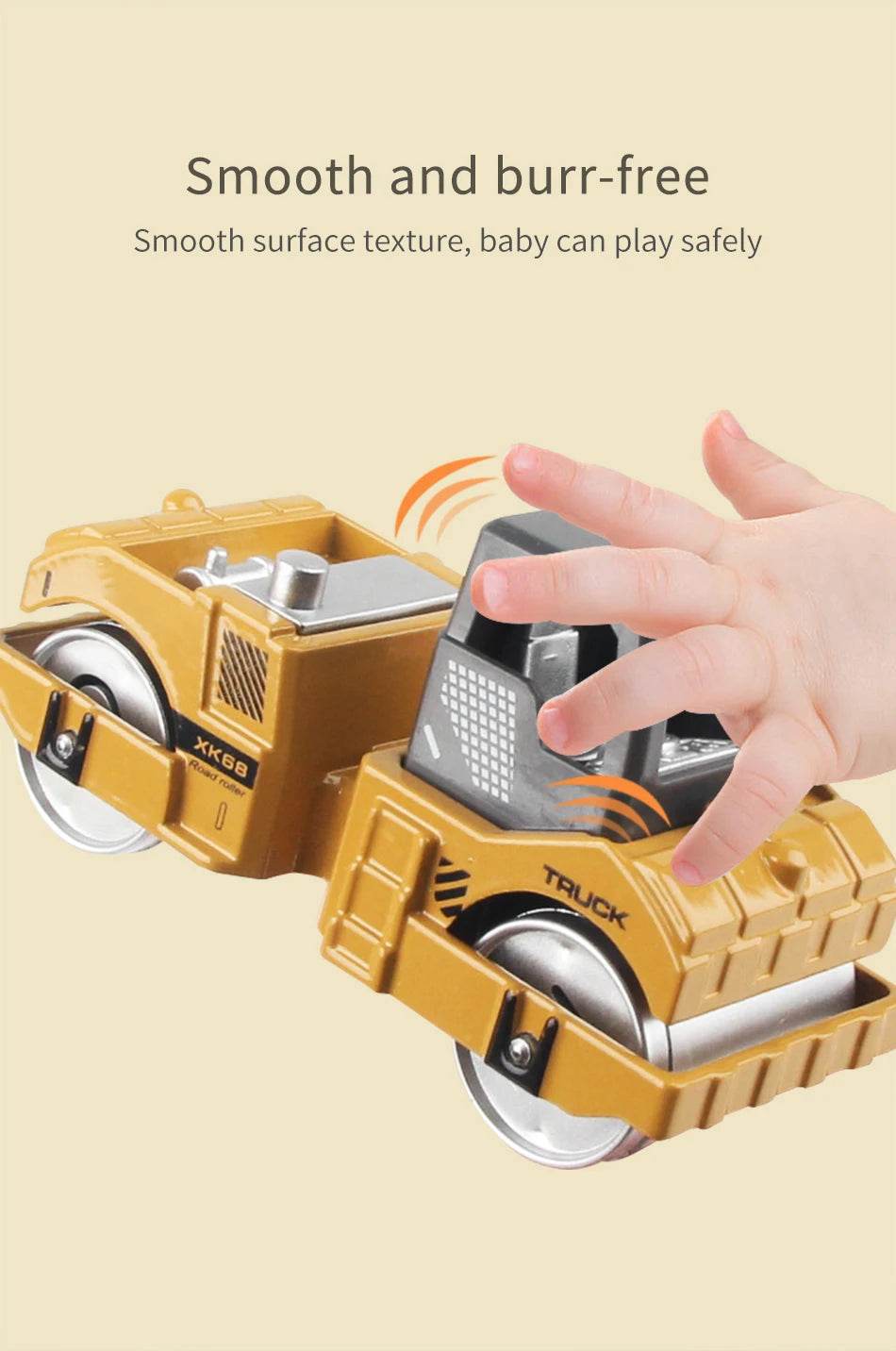 6pcs/set Alloy Engineering Truck Toy Car Classic Construction Model Vehicle Loader Tractor Excavator Toys for 3 years Boys Gifts - AIAZ